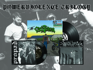 Slovenian powerviolence trilogy package